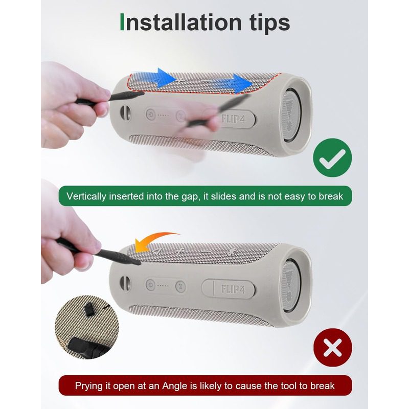 Batería 3.7V 5800Mha recargable compatible JBL FLIP 4 - Imagen 2