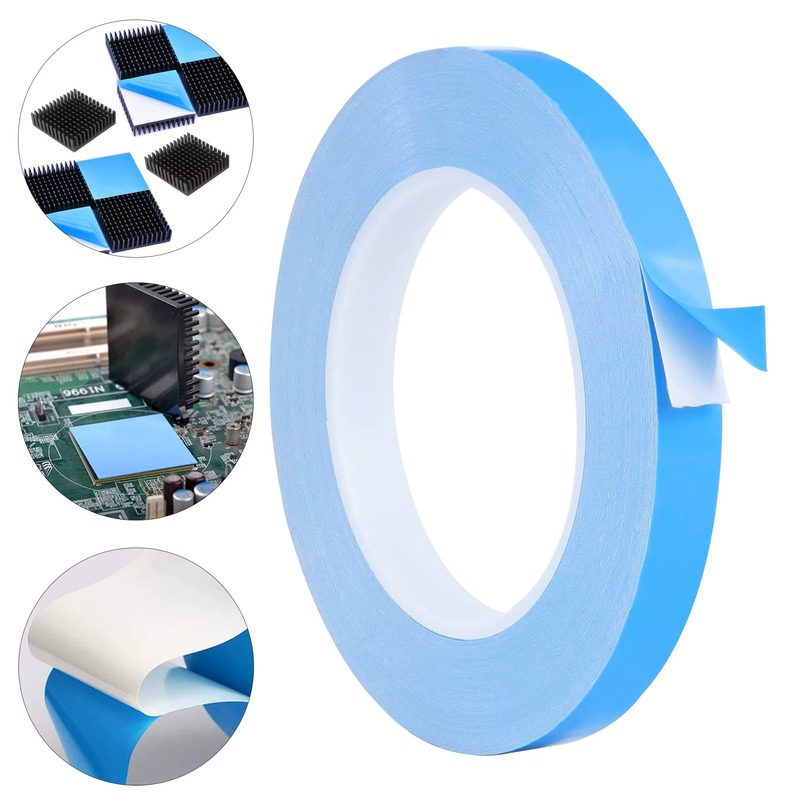 Cinta doble faz termoconductora 15mm x 50 m