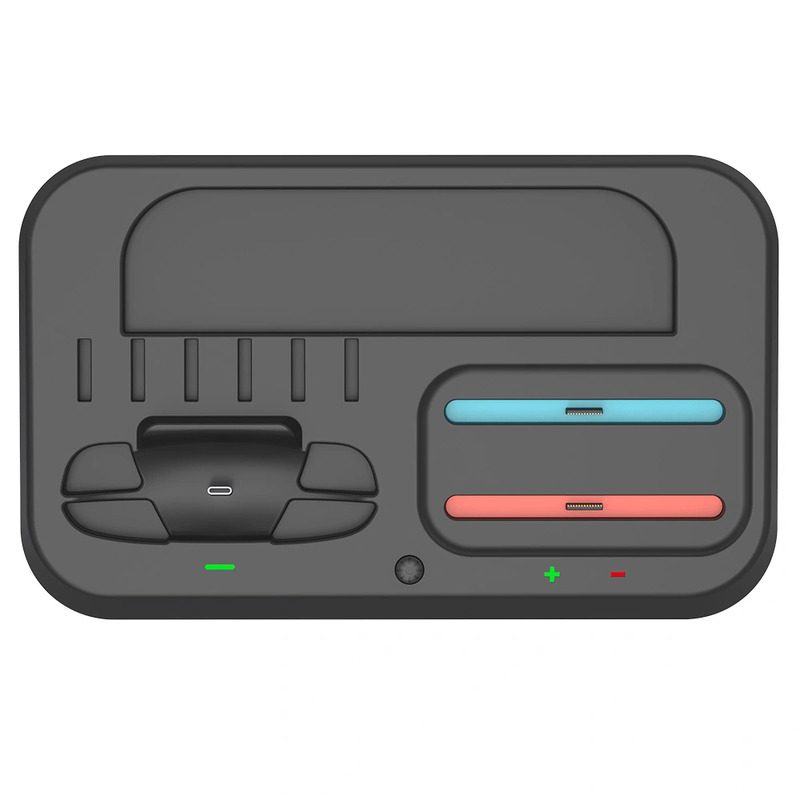 Base de carga multifuncional con luces RGB para Nintendo Switch 2 - Imagen 4