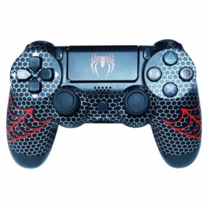 Joystick inalámbrico bluetooth compatible con PS4 / PC Spiderman