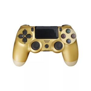 Joystick inalámbrico bluetooth compatible con PS4 / PC Dorado