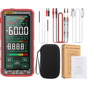 Multímetro digital inteligente recargable ANENG 683