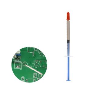 Pegamento adhesivo conductor mecánico DJ002 plateado para reparación de goma PCB