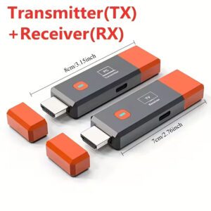 Transmisor y receptor inalámbrico HDMI, 1080p 25m