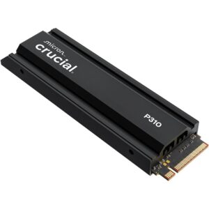 SSD Crucial P310 2280 1TB PCIe Gen4 NVMe para PS5 / PC con disipador de calor