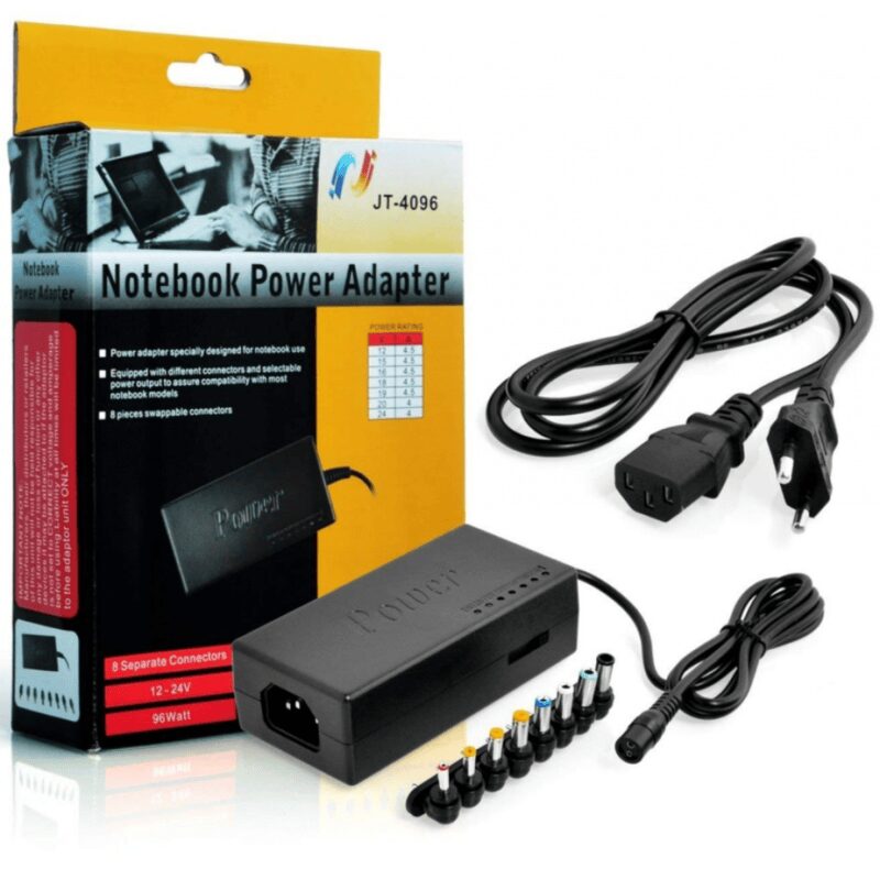 Cargador Universal Notebook Laptop Multivoltaje 12v 24v 96w