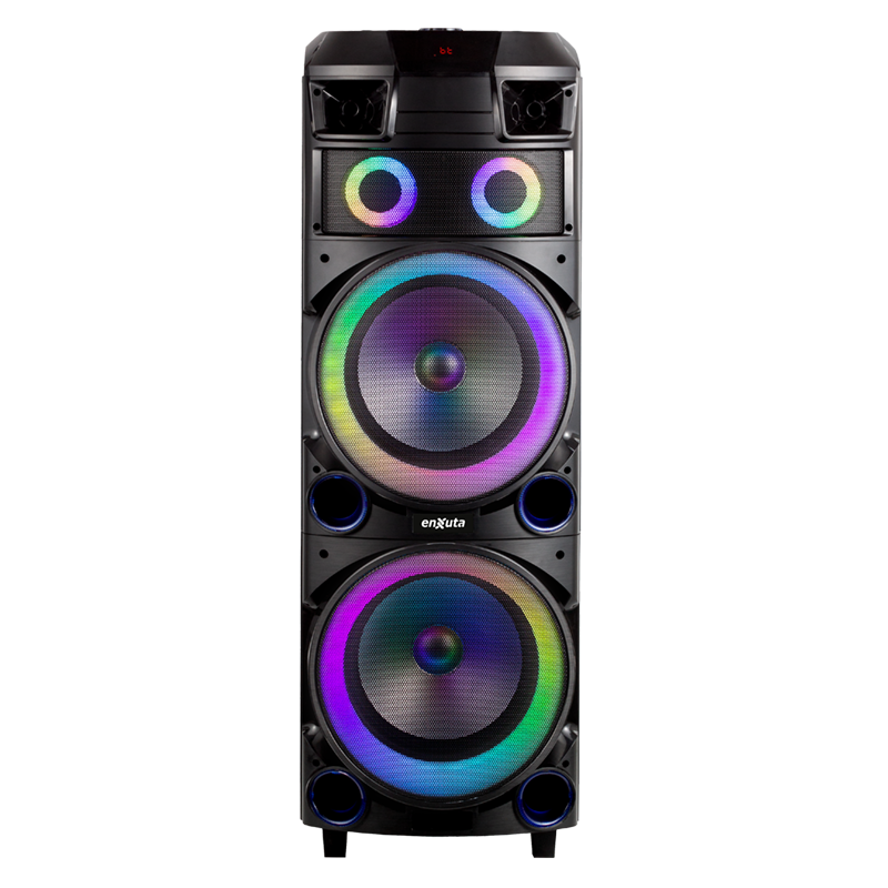 Torre de sonido 12” x2 Bluetooth, 800 Watts