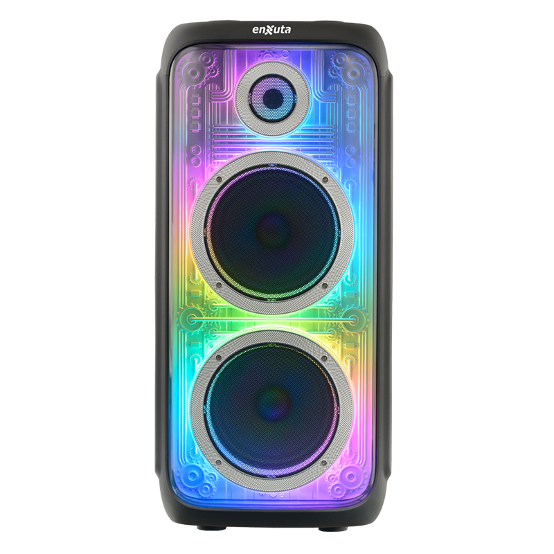 Party box Portátil 8”x2 Bluetooth, 1.000 Watts