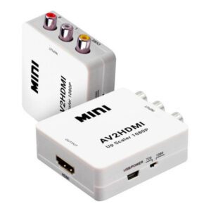 Adaptador convertidor AV RCA a HDMI