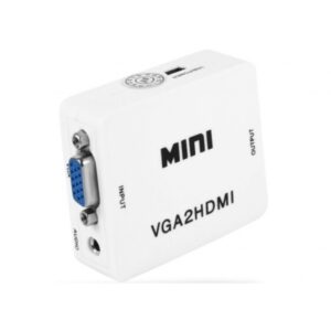 Adaptador convertidor de VGA a HDMI con audio
