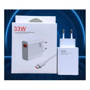 Cargador USB-A 33W + Cable USB-A - USB-C