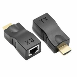 Extensor compatible con HDMI, 1080P, HD, 4K, puertos RJ45, red de 30M, HDMI