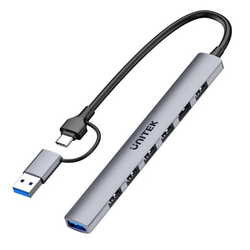 Hub USB 7 en 1 Unitek uHUB S7