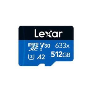 Tarjeta Micro SDXC Lexar 128GB 633X
