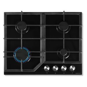 Anafe a Gas 4 Hornallas SMARTLIFE Negro