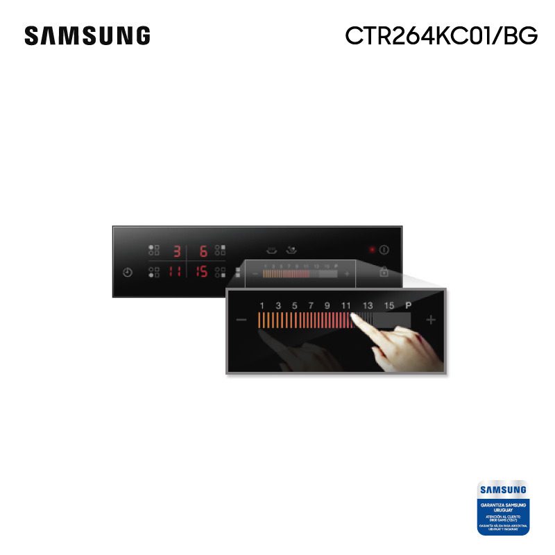 Anafe Eléctrico SAMSUNG de Vidrio Ceramico - Imagen 2