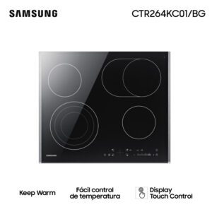 Anafe Eléctrico SAMSUNG de Vidrio Ceramico
