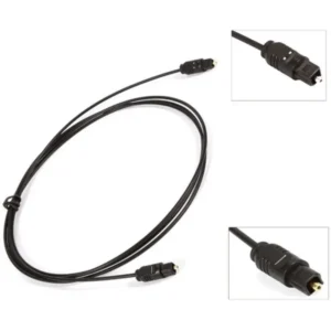 Cable De Audio Fibra Óptica Digital Toslink 1 Mt