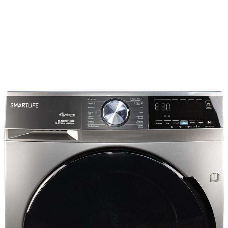 Lavasecarropas SMARTLIFE Carga Frontal Inverter 10Kg - Imagen 3