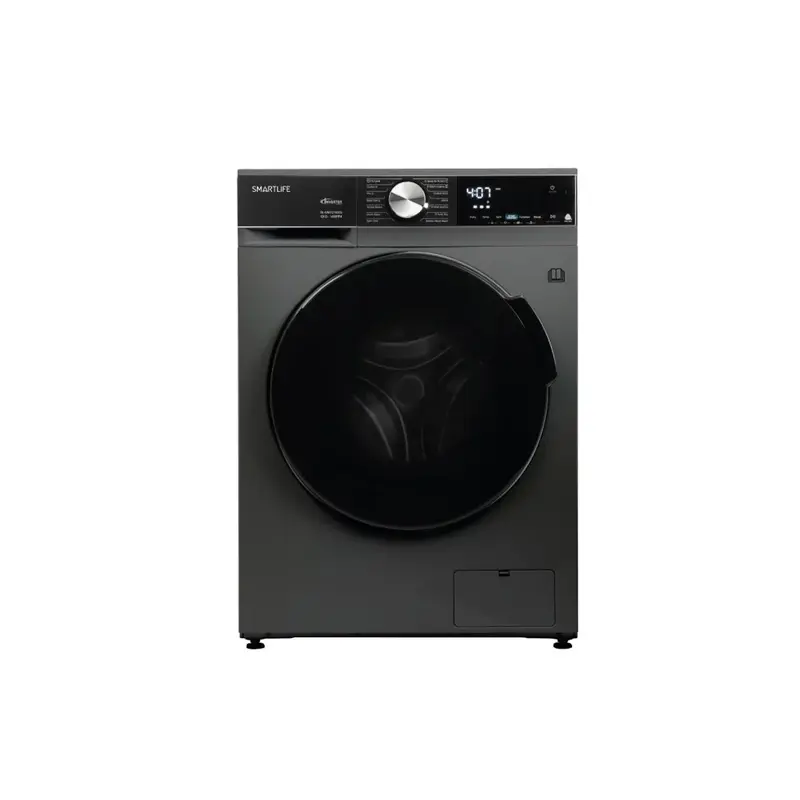 Lavarropa SMARTLIFE 12 Kg Carga Frontal Inverter Negro