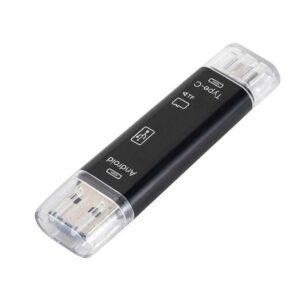 Adaptador OTG 3 en 1 Tipo C