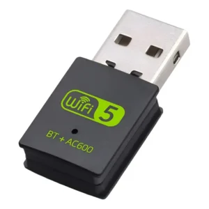 Adaptador Usb Wifi + Bluetooth 5.0 Inalámbrico
