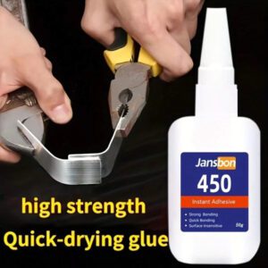 Súper pegamento vidrio/Metal/madera/plástico, adhesivo instantáneo