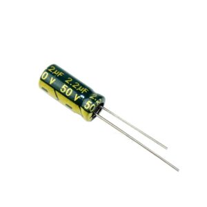 Capacitor, condensador 2.2uf 50V