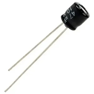 Capacitor, condensador 47uf 10V