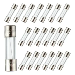 Fusible de Vidrio 250V 6.3A / 10 UNIDADES