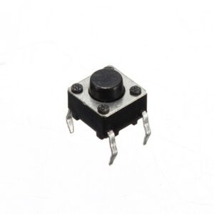 Pulsador táctil 4 pines DIP 4.5mm*4.5mm*4mm (10 unidades)
