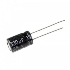 Capacitor, condensador 330uf 25V