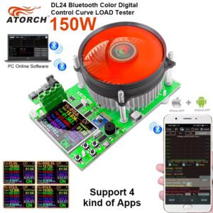 Probador de batería de 150W, 25A, CC, USB, carga electrónica, Monitor de descarga de litio