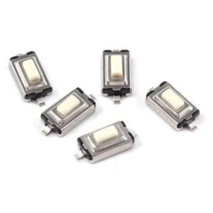 Pulsador táctil 2 pines SMD 3mm*6mm*2.5mm (10 unidades)