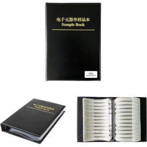 Libro de SMD 0402 (50 uni c/u) 69 Capacitores + 170 Resistencia con tolerancia 1%