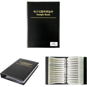 Libro de SMD 0805 (25 uni c/u) 69 Capacitores + 170 Resistencia con tolerancia 1%