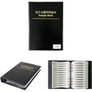 Libro de SMD 0201 (50 C/U) 60 Capacitores + 170 Resistencias tolerancia 1%