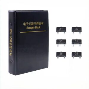 Libro de transistores SMD SOP-23 60 valores x 10 unidades cada uno
