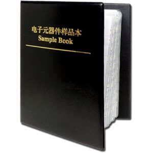 Libro de Diodos Zener 1/2W 34 valores 10 unidades de cada valor