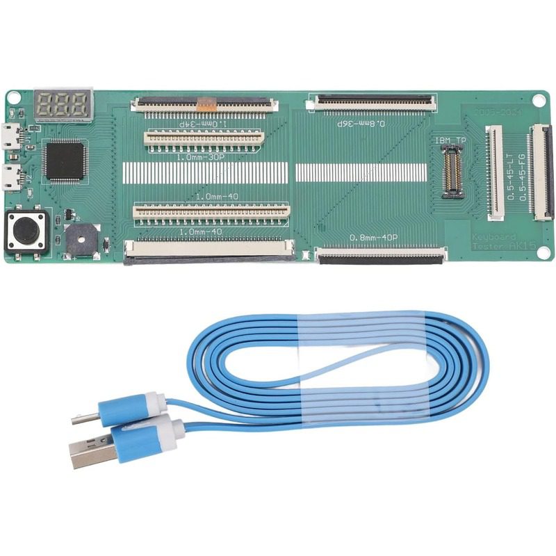Probador de teclado para laptop con pantalla digital y cable USB - Imagen 3