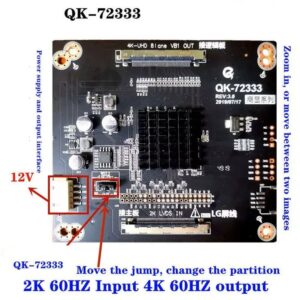Adaptador 2k a 4k QK-72333