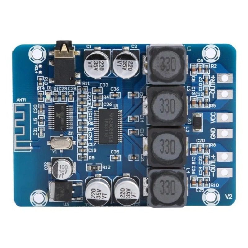 Amplificador de potencia digital de audio estéreo Bluetooth XH-M314 TPA3118