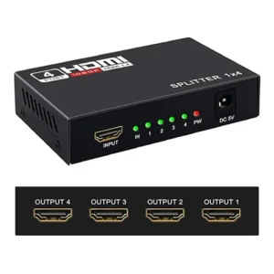 Switch HDMI Multiplicador 4 en 1