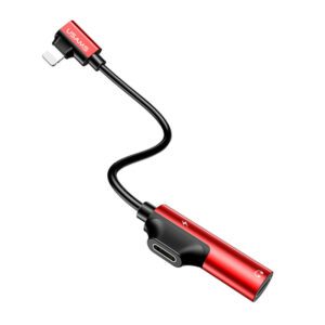 ADAPTADOR DE TIPO C A JACK + TIPO C 90°