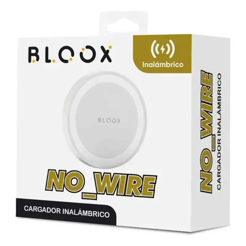 Cargador Inalámbrico Bloox No_Wire