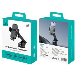 Soporte de auto para teléfono con ventosa USAMS