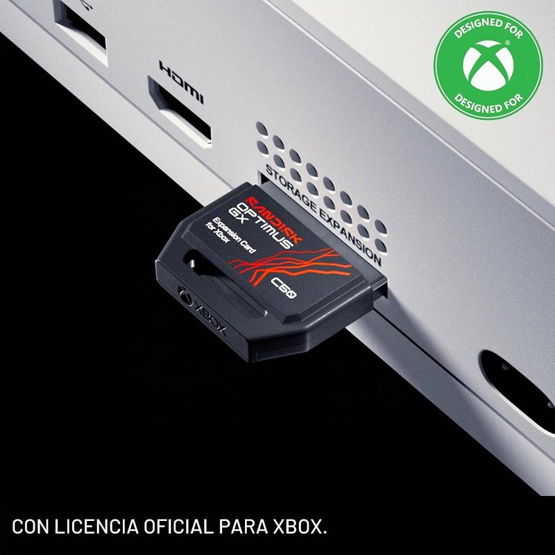 Expansión de almacenamiento para Xbox SANDISK Optimus GX C50 512GB - Imagen 2